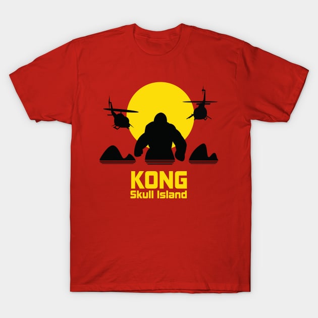 Kong skull island t shirt outlet